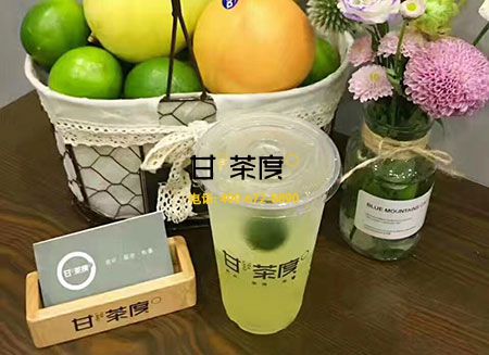 甘茶度奶茶店店店店店店加盟，适合女性开的十五种店之一
