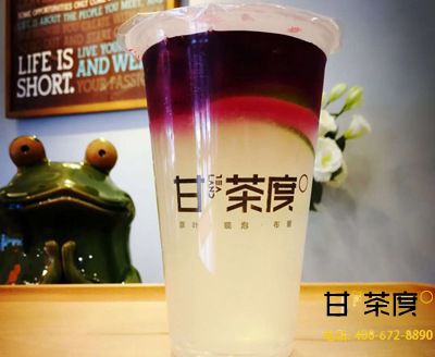 甘茶度奶茶店店店店店店连锁加盟